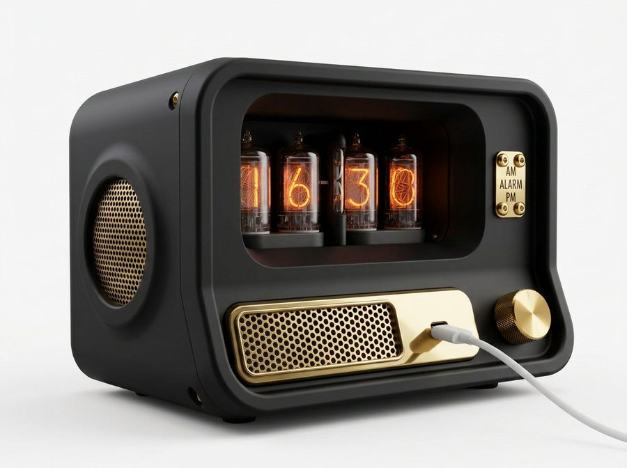 Matte Black + Brass