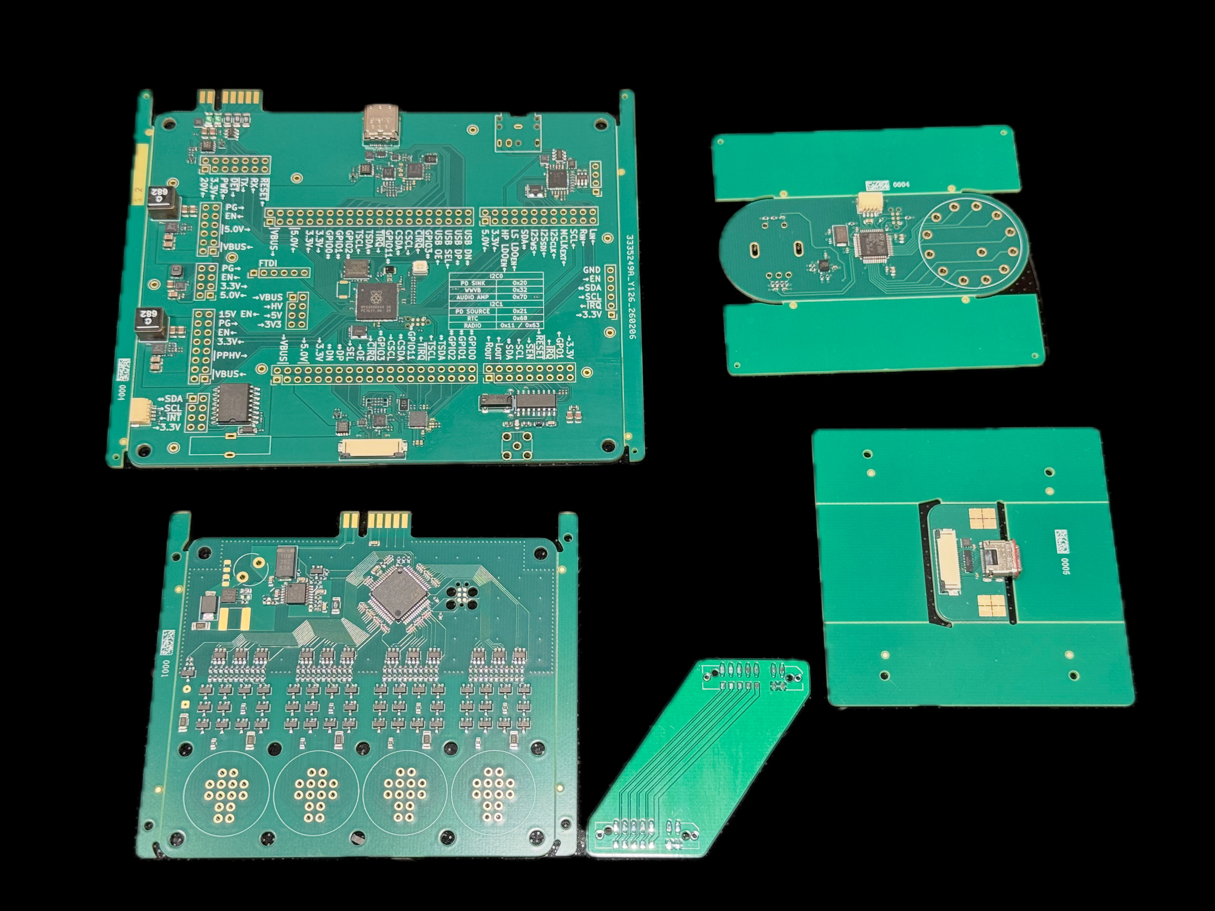 Development hardware boards