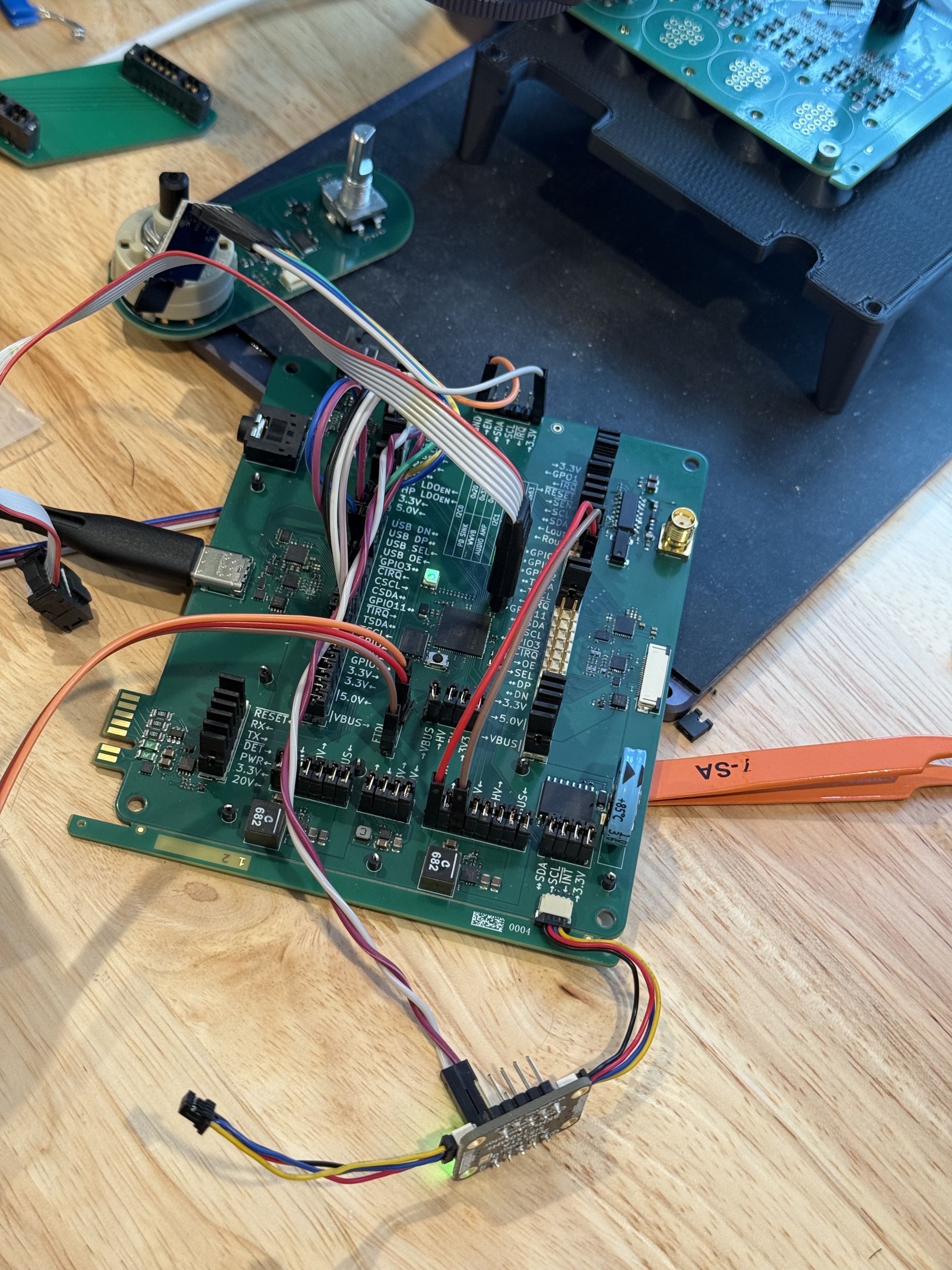 Development hardware, with some modifications